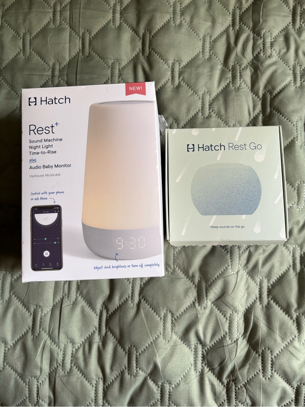Hatch rest+ and go bundle (green)